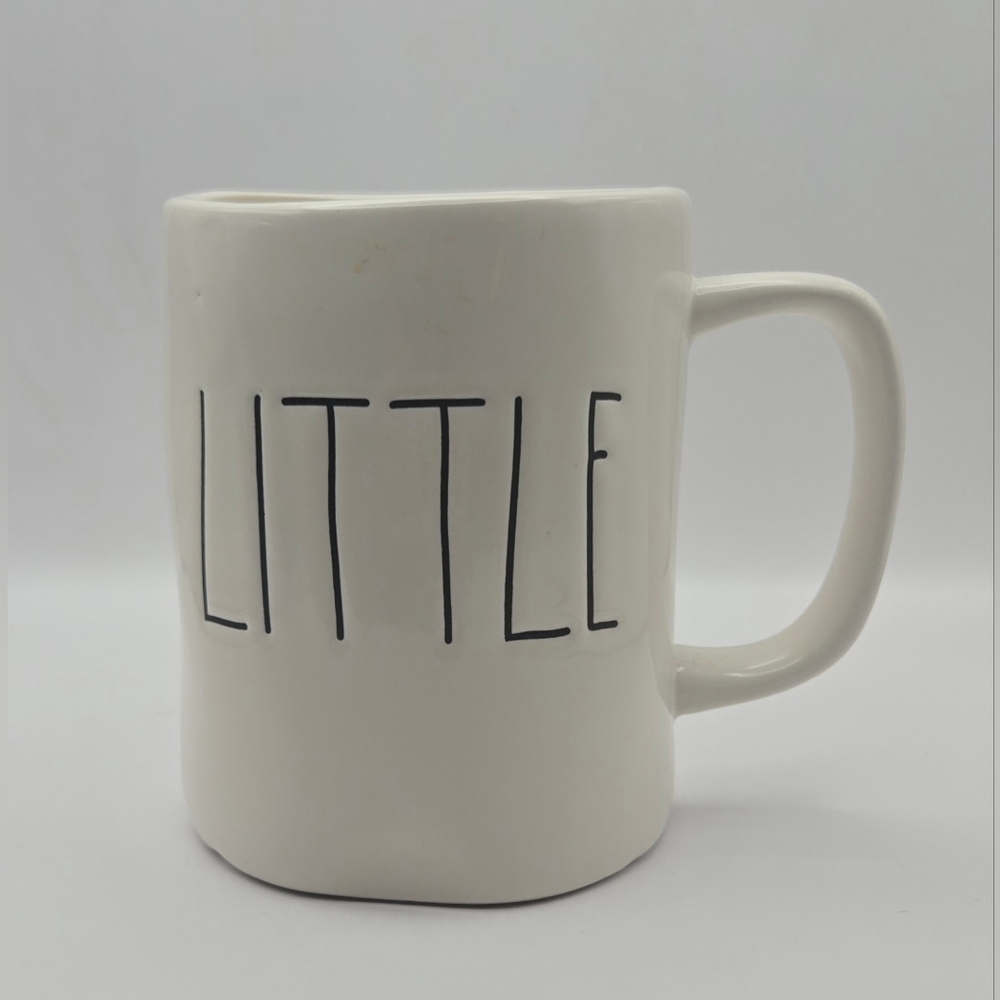 Rae Dunn “LITTLE” Ceramic Mug Minimalist Farmhouse Coffee Cup